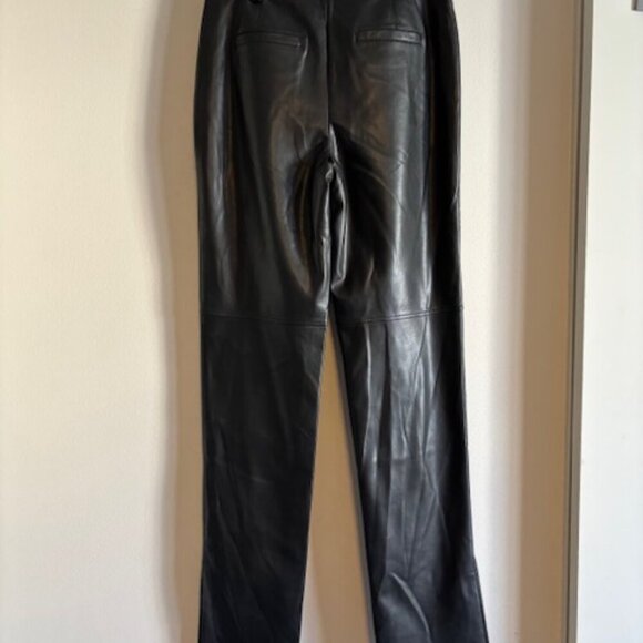Toccin Iris Faux Leather Pants - Picture 7 of 13